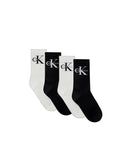 Set 4 calze taglia unica 37/41 donna