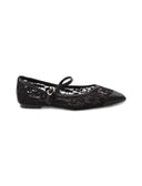 Ballerina mary jane in pizzo da donna