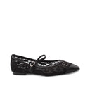Ballerina mary jane in pizzo da donna