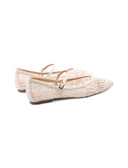 Ballerina mary jane in pizzo da donna