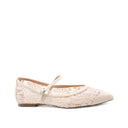 Ballerina mary jane in pizzo da donna