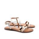 Bargeme sandalo da donna in vera pelle