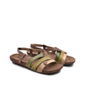 Sandalo da donna in pelle