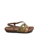 Sandalo da donna in pelle