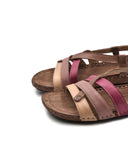 Sandalo da donna in pelle