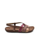 Sandalo da donna in pelle