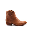 Stivaletto camperos in pelle donna