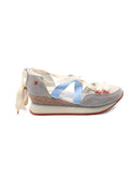 Hinesburg sneaker aperta con zeppa