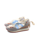Hinesburg sneaker aperta con zeppa