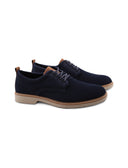 Scarpa derby in tessuto riciclato uomo