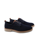 Scarpa derby in tessuto riciclato uomo