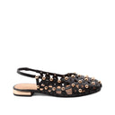 Calamus mules in vera pelle con borchie