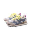 Eddington sneaker donna in pelle e tela