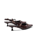 Sabin slingback in vernice da donna