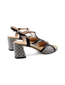 Sandalo t-bar open toe da donna