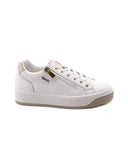 Sneaker bianca in pelle da donna