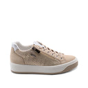 Sneaker in vera pelle da donna