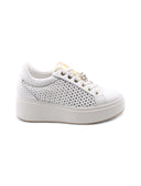Sneaker gioiello con zeppa interna