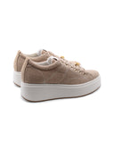 Sneaker gioiello con zeppa interna