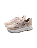 Sneaker con glitter da donna