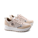 Sneaker con glitter da donna