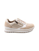 Sneaker da donna con zip laterale