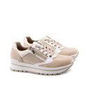 Sneaker da donna con zip laterale