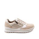 Sneaker da donna con zip laterale