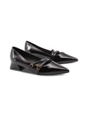 Lucan ballerina in vernice con tacco