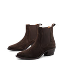 Stivaletto texano scamosciato da donna