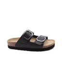 Ciabatta platform a doppia fascia donna