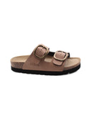 Ciabatta platform con doppia fascia