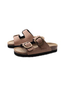 Ciabatta platform con doppia fascia
