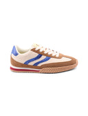 Blomkest sneaker in suede e lino donna