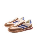 Blomkest sneaker in suede e lino donna