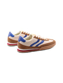 Blomkest sneaker in suede e lino donna