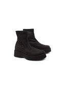 Ankle boot con suola platform da donna