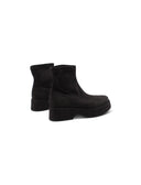Ankle boot con suola platform da donna