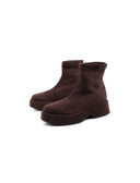 Ankle boot con suola platform da donna