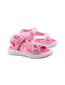 Sandalo rosa con stelline da bimba