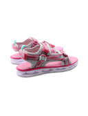 Sandalo con luci da bimba con strap