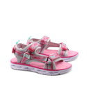 Sandalo con luci da bimba con strap