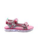Sandalo con luci da bimba con strap