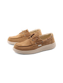 Riva 01 scarpa da barca in suede da uom