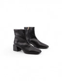 Stivaletto elastico nero da donna