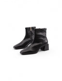 Stivaletto elastico nero da donna