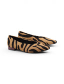 Ballerina animalier effetto cavallino