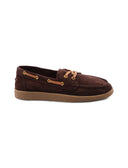 Boat shoes scamosciata da donna