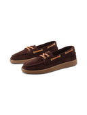 Boat shoes scamosciata da donna
