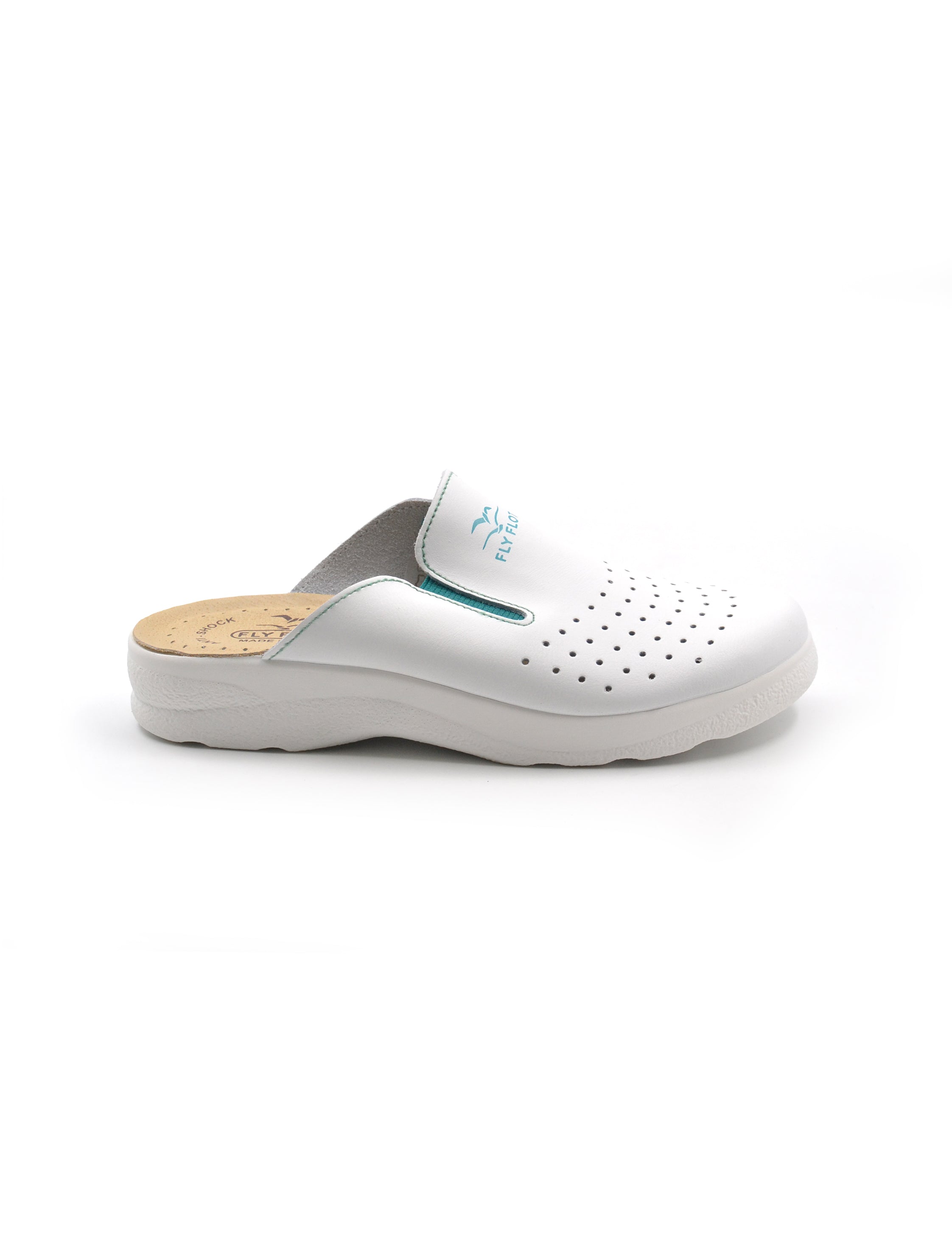 Ciabatte Fly Flot Sanitarie Bianco Anti-Shock Anatomiche, Uomo E Donna – ValBen Shop - Foto 3